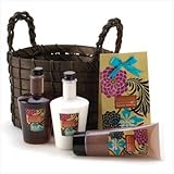 Exotic Fusion Bath Basket Lotion Health Beauty Gift Set