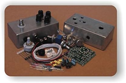 BYOC Build Your Own Clone Mouse Distortion Kit Pedal Bundle w/ 4 free Items: StageTrix Setting Saver Pen, StageTrix Pedal Fastener, 2x Hosa Patch Cables