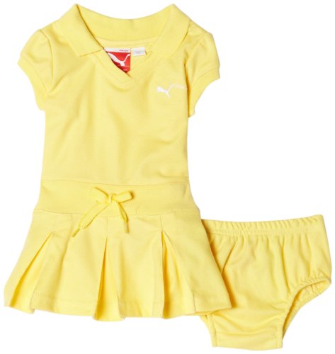 Puma Girl Pique Dress Sunshine, 24 Months