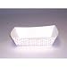 Boardwalk 30LAG250 2.5 lbs Red Weave Paper Food Tray (Case of 500)