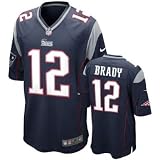 New England Patriots Tom Brady Nike Navy Youth Game Jersey