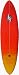 OA FUNBOARD 7' 6 red/yellow (FCS) (7601111)