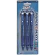 Paper Mate, Soft Grip 4 Ball Retractable 1.0 mm Medium Click Pen, Colors: Black, Red, Blue and Purple, 3 Pens Per Pack (Pack of 2)