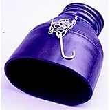 Crushproof CRU-F575 Oval Tailpipe Adapter For Exhaust Hose - 3.5 x8.5 In.