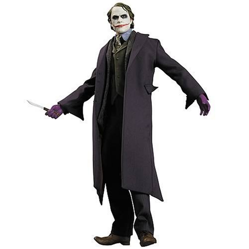 Childrens Toyshop  Toys : Batman Dark Knight Heath Ledger Joker Deluxe 1:6 Scale Collector Figure