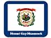 US State Flag - Mount Gay-Shamrock, West Virginia (WV) Mouse Pad