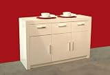 476: Sideboard - Kommode - Anrichte weiss - made in BRD -