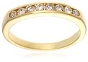 18ct Yellow Gold AMR42736 Ladies 0.33ct Band Ring