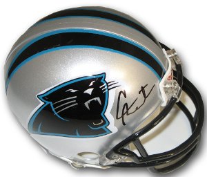 Cam Newton Hand Signed Autographed Carolina Panthers Mini Helmet