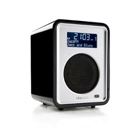 RUARK AUDIO R1 MkII DAB/DAB+/FM ALARM RADIO (GLOSS BLACK)