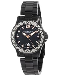 Stuhrling Original Womens 162A1.115927 Nautical Regatta Swiss Quartz Mother-of-Pearl Genuine Diamond Date Bracelet Watch