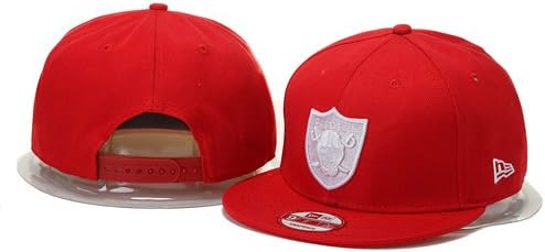 Fashion Women's Sparkle Oakland Raiders Team Color Snapback Cap Hat