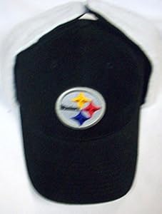 NFL Pittsburgh Steelers Velcro Hat with Ear Flaps-OSFA-XZ567