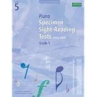 Buy Piano Specimen Sight-reading Tests: Grade 5