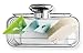 BINO SMARTSUCTION Chrome Shower Caddy, Basket