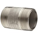 Stainless Steel 304/304L Pipe Fitting, Nipple, Schedule 80 Seamless Extra Heavy, 1" X 4" NPT Male
