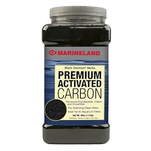 Marineland PA0373 Black Diamond Activated Carbon 40-Ounce, 1134-Gram
