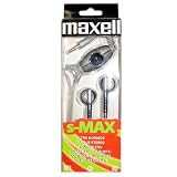 Maxell - Casque Audio S-Max (Telecommande et tour de cou) + Adaptateur Jack 2,5 mm