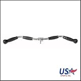 Rubber Grip 28 Revolving Curl Bar