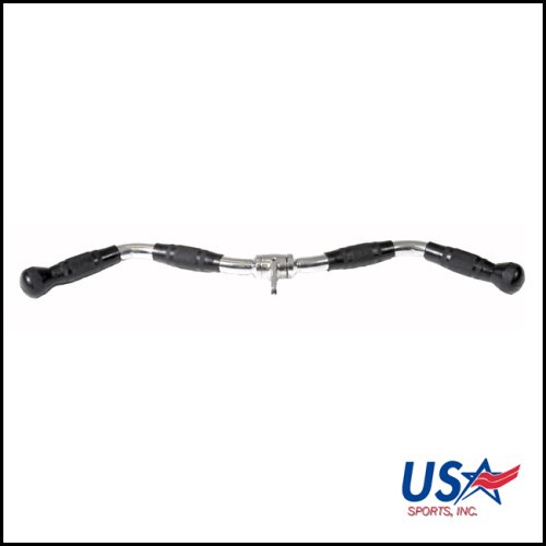 Rubber Grip 28 Revolving Curl Bar
