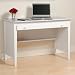 Prepac Belcarra Series Contemporary Wood Laptop Desk in White