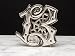 Silver Star "Chrome 13" Metal Belt Buckle