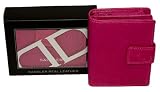 Saddler Genuine Leather Zip Round with Tab Fastener Purse Wallet