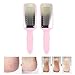 Queentools Colossal Pedicure Foot Rasp and Callus Remover Sided Stainless Steel -Remove Hard Skin Set of 2(Pink)