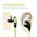 Xcords(TM) New Version Bluetooth Headphones, Sports Wireless Headphones, Sweatproof, In-ear Stereo Earbuds, Premium Sound with Bass, Noise Cancelling for iOS and Android Devices with Mic (Green)