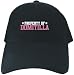 CAPS WOMAN BLACK EMBROIDERY  PROPERTY OF DOMITILLA ATHLETIC 
