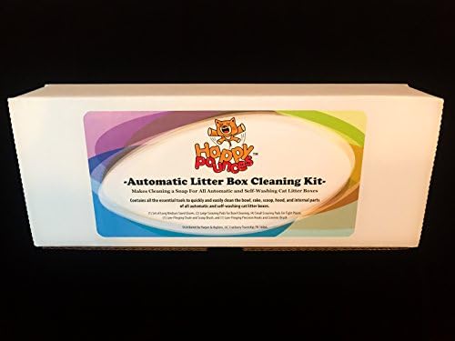 Happy Pounces Automatic Litter Box Cleaning Kit - Compatible with CatGenie, ScoopFree, and Others