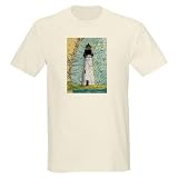 Amelia Island Lighthouse Flor Beach Light T-Shirt by CafePress