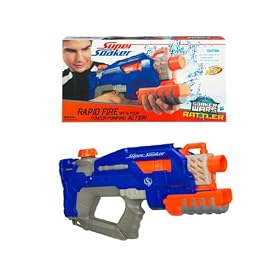 Super Soaker Soaker Wars Rattler Water Gun Blaster Colour May Vary