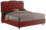 Shantung Fancy Tftd Cmplt Bed King Sangria