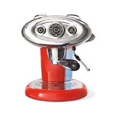 FrancisFrancis! 6424 X7 Espressomaschine mit Starter Kit N, 2 Dosen � 21 MIE Kapseln N-R�stung rot