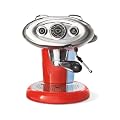 FrancisFrancis! 6424 X7 Espressomaschine mit Starter Kit N, 2 Dosen � 21 MIE Kapseln N-R�stung rot