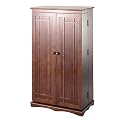 Oak Media Storage Cabinet- Walnut