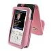i-nique Tuff-Luv Exec Soft Napa Leather Case For Sony Walkman - Pink (NWZ-S515 / NWZ-S615 series)