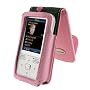 i-nique Tuff-Luv Exec Soft Napa Leather Case For Sony Walkman - Pink (NWZ-S515 / NWZ-S615 series)