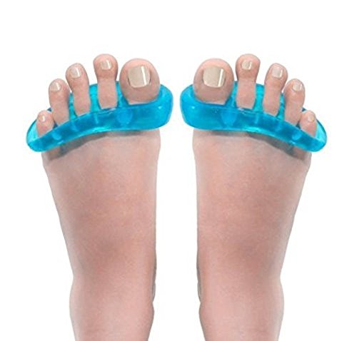Flex Toe Stretchers and Separator - Pain Relief for Bunion - Plantar Fasciitis - Hammertoe. Flex Gel Straightener to Relieve Pain in Feet, Toes & Ball of Foot. Flex Toe Stretchers and Separator - Pain Relief for Bunion - Plantar Fasciitis - Hammertoe. Flex Gel Straightener to Relieve Pain in Feet, Toes & Ball of Foot.