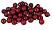 96ct Burgundy Shatterproof 4-Finish Christmas Ball Ornaments 1.5" (40mm)