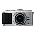 Olympus PEN E-P3 Systemkamera (12 Megapixel, 7,6 cm (3 Zoll) Display, Bildstabilisator, Full-HD Video) Kit silber inkl. 14-42mm Objektiv silber