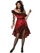 Sexy Spicy Seniorita Latin Dancer Dress Costume Salsa Tango Dancer Latin Style Dress