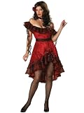 Sexy Spicy Seniorita Latin Dancer Dress Costume Salsa Tango Dancer Latin Style Dress