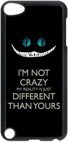 LeonardCustom Hardshell Snap On Slim Fitted Cover Case for iPod Touch 5 (5th Generation), Cheshire Cat