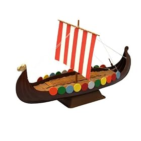 Dumas Viking Ship: Junior Modelers Boat DUM1011 from Dumas Gas Boats