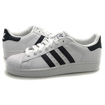 New Mens Adidas Superstar 2 White Leather Trainers