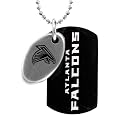 NFL Atlanta Falcons 2 Piece Black & Steel Sport Tag - 26"