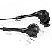 H2O Vibe Waterproof 3.5mm Stereo Earphones with Inline Remote & Microphone