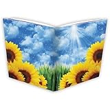 1 X Extreme Book Sox - Jumbo Sunflowers